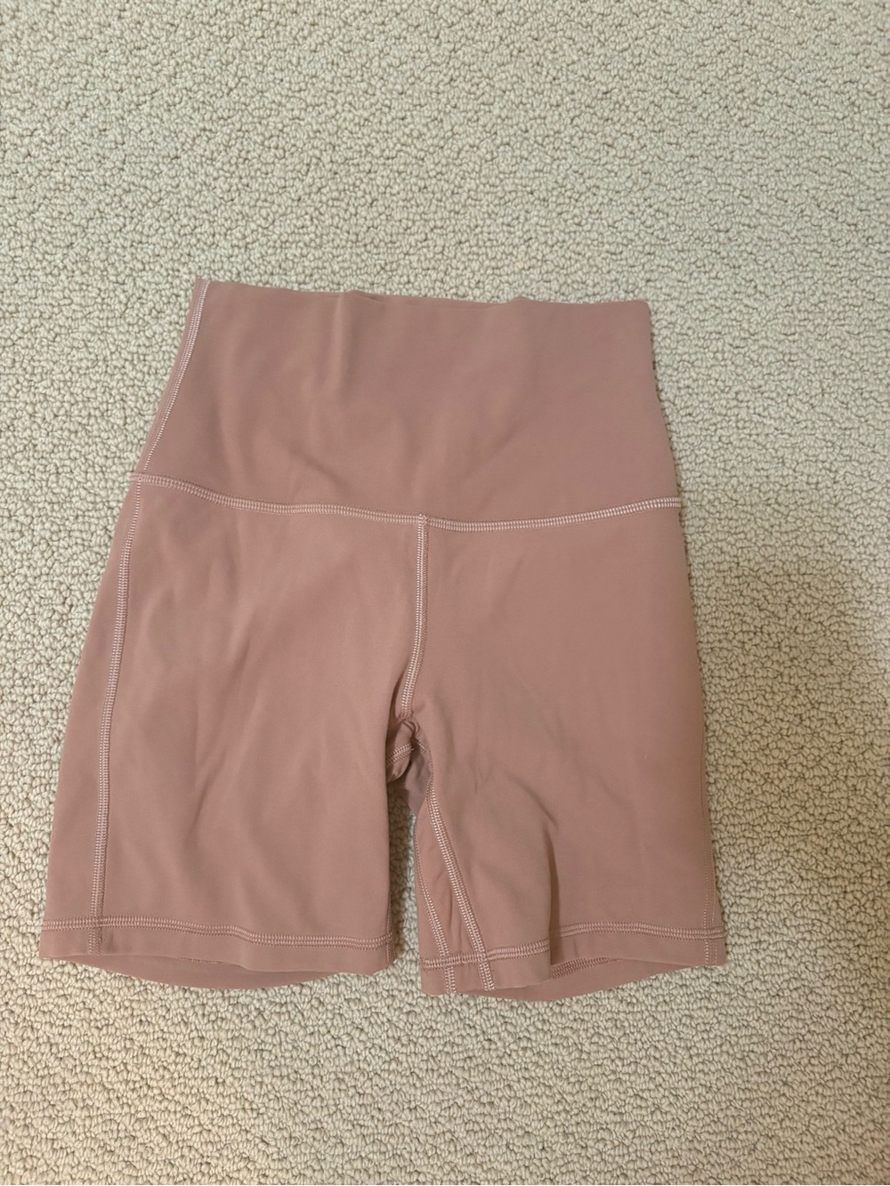 lululemon athletica High-Rise Bike Shorts - Dusty Mauve